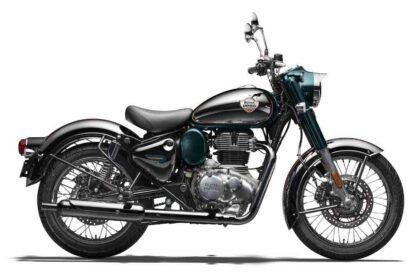 Royal Enfield Bullet 350 क्लासिक बाइक का डिज़ाइन और राइडिंग पोज़