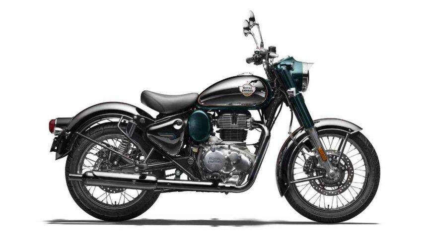 Royal Enfield Bullet 350 क्लासिक बाइक का डिज़ाइन और राइडिंग पोज़