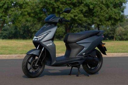 Hero Vida V2 Pro इलेक्ट्रिक स्कूटर का स्मार्ट डिज़ाइन और राइडिंग व्यू