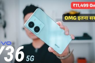 Vivo Y36 5G स्मार्टफोन का डिस्प्ले, कैमरा और डिज़ाइन